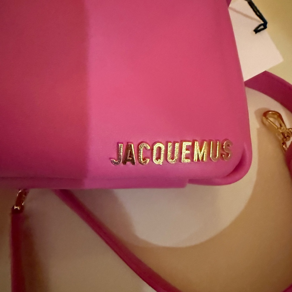 Jacquemus Vibrant Pink Le Bambimou Crossbody Bag - Picture 6 of 11